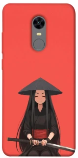 Чохол на Xiaomi Redmi 5 Plus / Redmi Note 5 (Single Camera) Red samurai фото 1 з 1