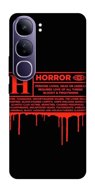 Чохол на Vivo Y300 Horror Halloween фото 1 з 1