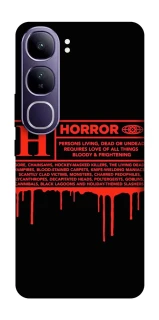 Чохол на Vivo Y300 Horror Halloween фото 1 з 1