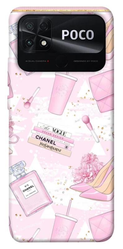 Чехол на Xiaomi Poco C40 Fashion collage ver.10 фото 1 из 1