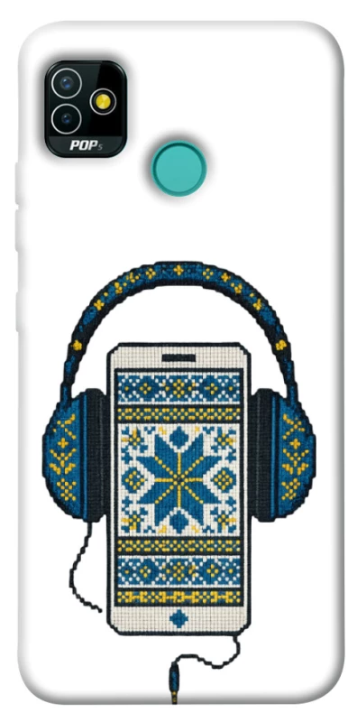 Чехол на TECNO POP 5 Современная вышиванка фото 1 из 1