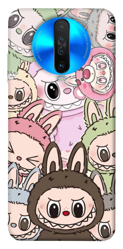 Чохол на Xiaomi Redmi K30 All Labubu 3 фото 1 з 1