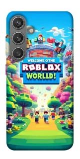 Чехол на Samsung Galaxy S24+ Roblox World фото 1 из 1