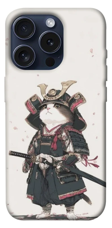 Чохол на Apple iPhone 15 Pro (6.1") Samurai Cat Warrior фото 1 з 1