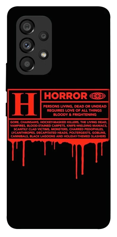 Чохол на Samsung Galaxy A53 5G Horror Halloween фото 1 з 1