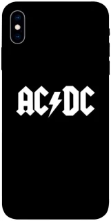 Чехол на Apple iPhone X (5.8") AC/DC logo фото 1 из 1