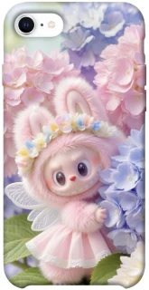 Чохол на Apple iPhone SE (2020) Labubu & Flowers ver.1 фото 1 з 1