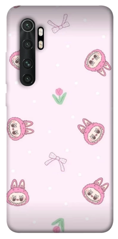 Чехол на Xiaomi Mi Note 10 Lite Labubu Flower фото 1 из 1