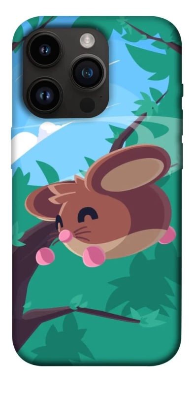 Чохол на Apple iPhone 14 Pro (6.1") Adopt Me Forest Mouse Jump фото 1 з 1