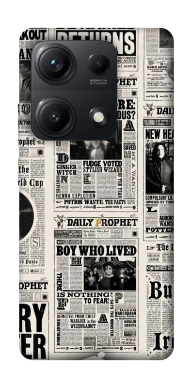 Чохол на Xiaomi Redmi Note 14S Harry Potter newspaper фото 1 з 1