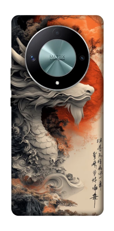 Чохол на Huawei Magic6 Lite white dragon фото 1 з 1