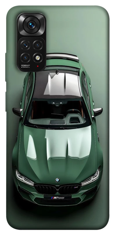 Чохол на Xiaomi Redmi Note 11 (Global) / Note 11S BMW green фото 1 з 1