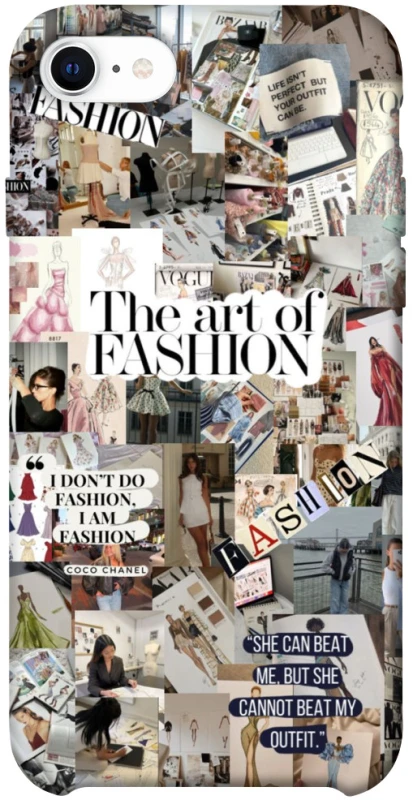 Чохол на Apple iPhone SE (2020) Fashion collage ver.12 фото 1 з 1