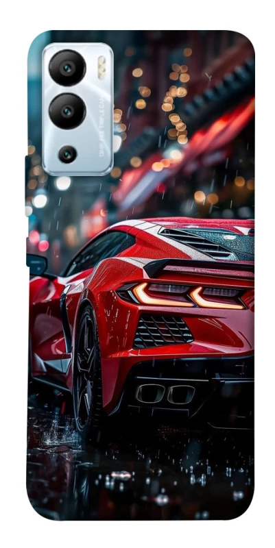 Чехол на Infinix Hot 12i Red sports car фото 1 из 1