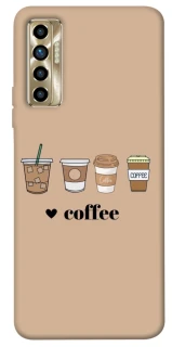 Чехол на TECNO Camon 17P Your coffee фото 1 из 1