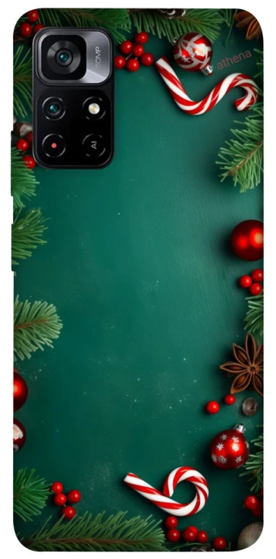 Чехол на Xiaomi Poco M4 Pro 5G Новогодний v35 фото 1 из 1