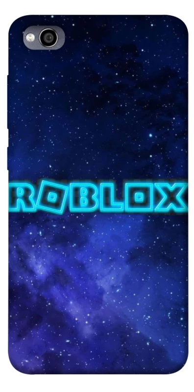 Чохол на Xiaomi Redmi 4a Roblox Space Logo Blue фото 1 з 1