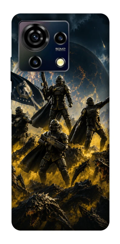 Чохол на ZTE Blade V50 Vita HELLDIVERS фото 1 з 1