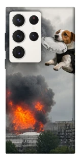 Чехол на Samsung Galaxy S23 Ultra Moscow never sleeps ver.9 фото 1 из 1