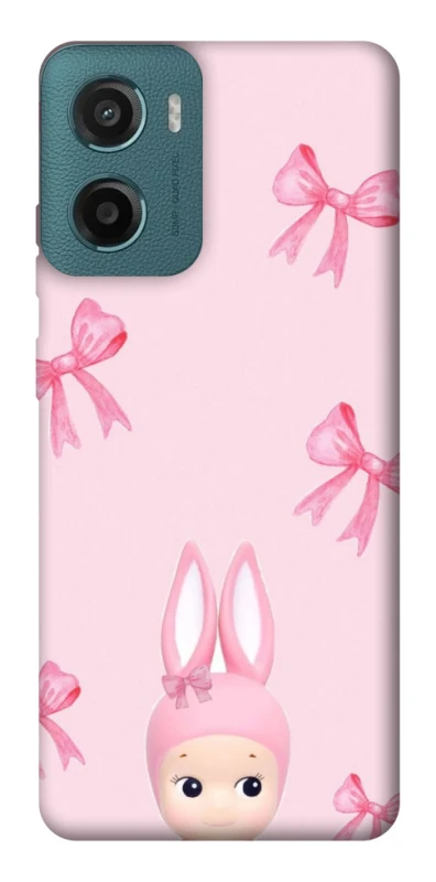 Чохол на Motorola Moto G06 Ribbon Bunny фото 1 з 1