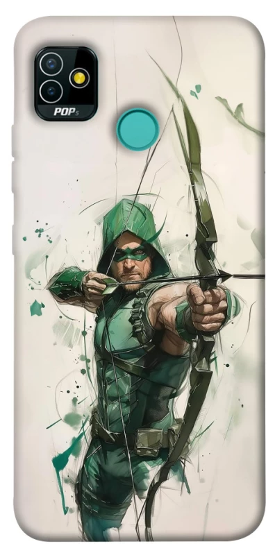 Чохол на TECNO POP 5 Green Arrow фото 1 з 1