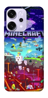 Чехол на Oppo Reno 14 Pro Minecraft world фото 1 из 1