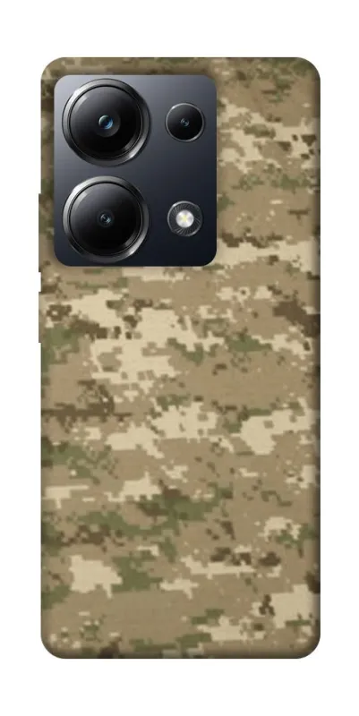 Чохол на Xiaomi Poco M6 Pro 4G camouflage v4 фото 1 з 1