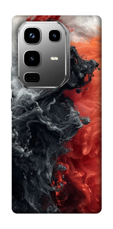 Чохол на Infinix Note 50 Pro Black and Red фото 1 з 1