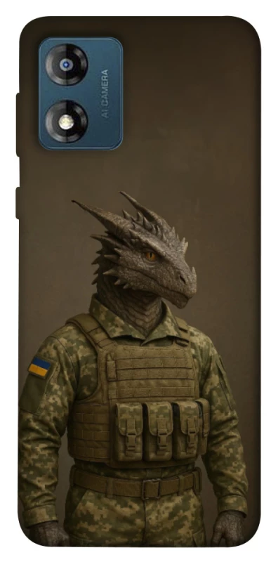 Чохол на Motorola Moto E13 Дракон захисник фото 1 з 1