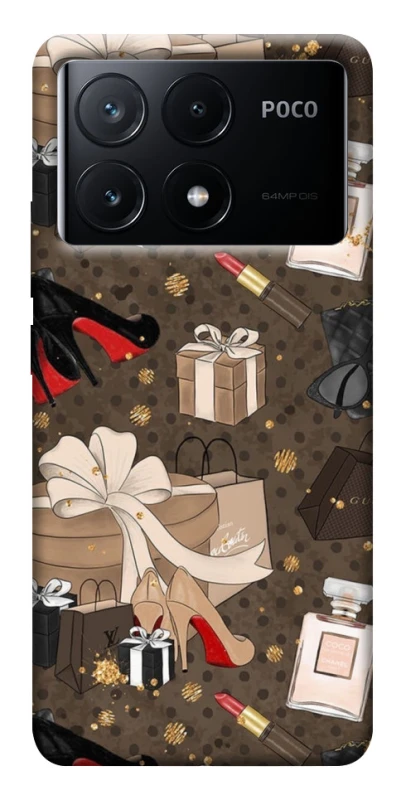 Чехол на Xiaomi Poco X6 Fashion collage ver.1 фото 1 из 1