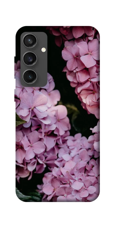Чохол на Samsung Galaxy S24 FE Рожеві гартензії фото 1 з 1