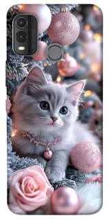 Чохол на Nokia G11 Plus Christmas Kitty фото 1 з 1