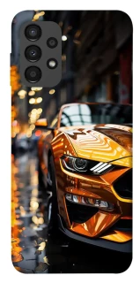 Чохол на Samsung Galaxy A13 4G Golden sports car фото 1 з 1