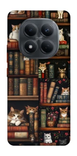 Чохол на Xiaomi Redmi Note 15 Pro 4G Cats & Books фото 1 з 1