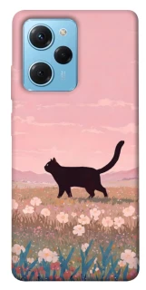 Чехол на Xiaomi Poco X5 Pro 5G cat on a field фото 1 из 1