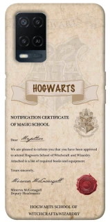 Чехол на Oppo A54 4G The Hogwarts acceptance letter фото 1 из 1
