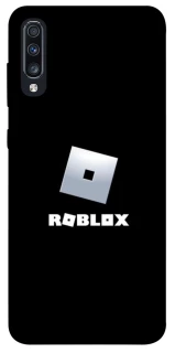 Чохол на Samsung Galaxy A70 (A705F) Roblox logo black фото 1 з 1