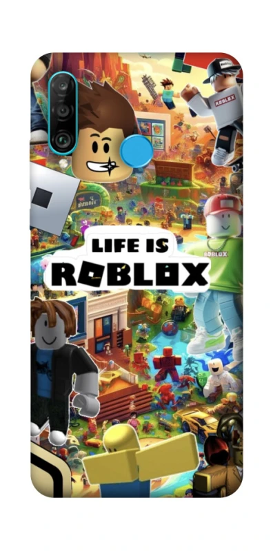 Чохол на Huawei P30 lite Life is Roblox фото 1 з 1