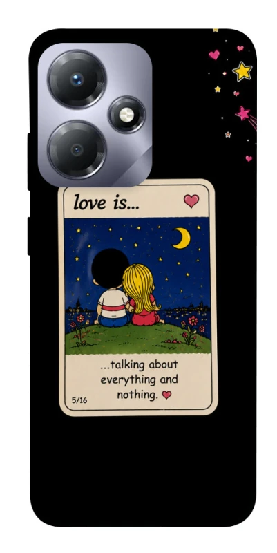 Чохол на Infinix Hot 30 Play Love is ver.6 фото 1 з 1