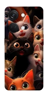 Чохол на OnePlus Nord 3 happy cats фото 1 з 1