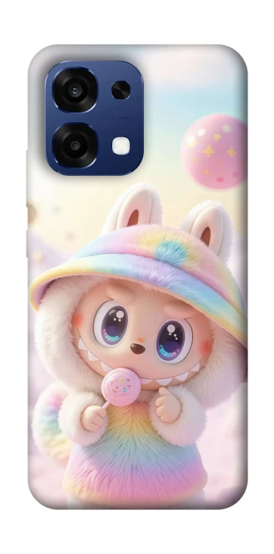 Чохол на Oppo A6 Pro 4G/5G Candy Labubu фото 2 з 2