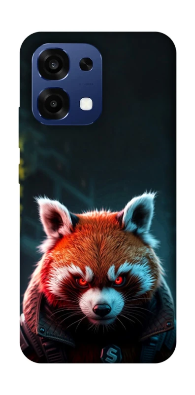 Чохол на Oppo A6 Pro 4G/5G Cyber Red Panda фото 1 з 2