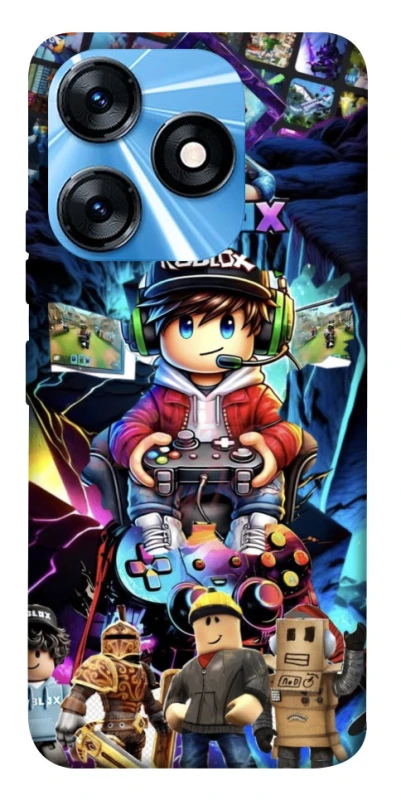 Чохол на TECNO Spark 10 Roblox collage ver.4 фото 1 з 1