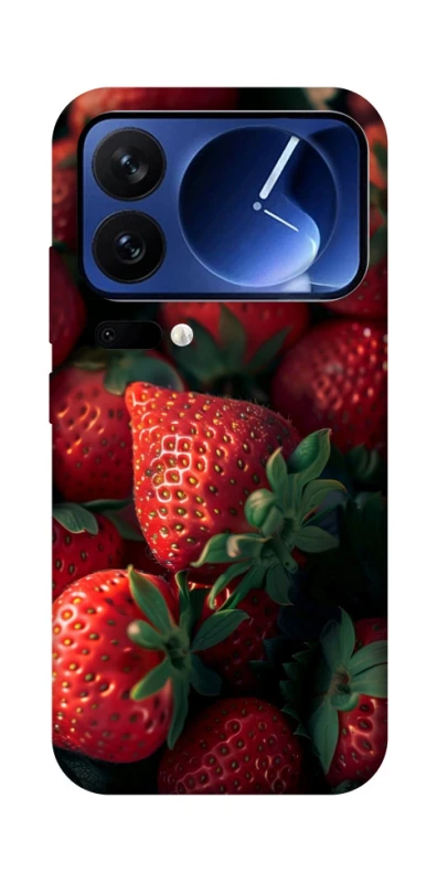 Чехол на Xiaomi Poco F7 Ultra Strawberry фото 1 из 1