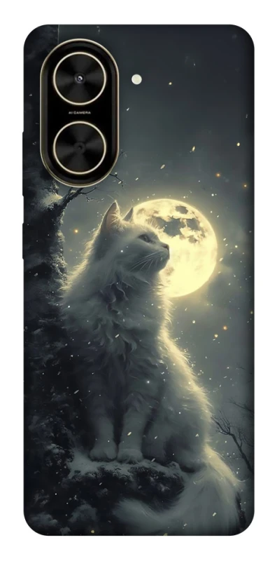 Чехол на Xiaomi Poco C71 Кот под луной фото 1 из 1