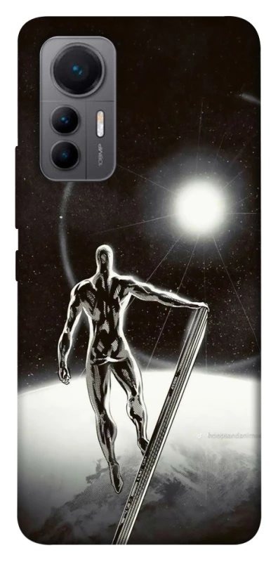 Чехол на Xiaomi 12 Lite Серебряный сёрфер фото 1 из 1