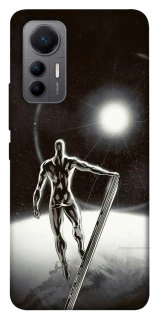 Чехол на Xiaomi 12 Lite Серебряный сёрфер фото 1 из 1