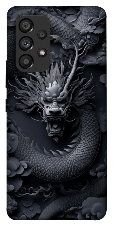 Чехол на Samsung Galaxy A53 5G black dragon фото 1 из 1