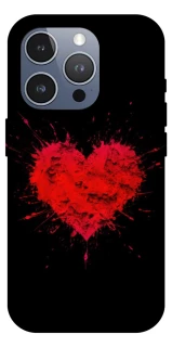 Чехол на Apple iPhone 16 Pro Max Splash heart фото 1 из 1