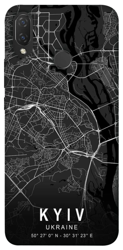 Чехол на Huawei P Smart+ (nova 3i) Kyiv map фото 1 из 1